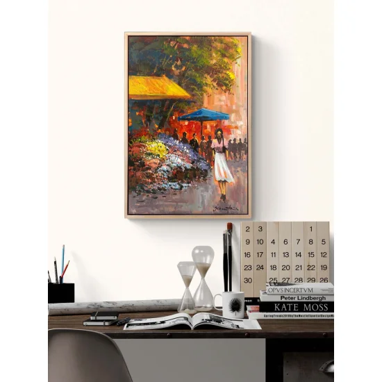 Among the Florists Oil Painting