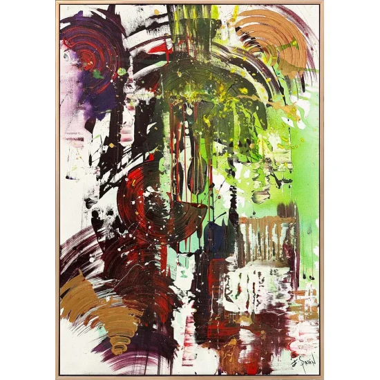 Renklerin Ardında Yağlı Boya Tablosu