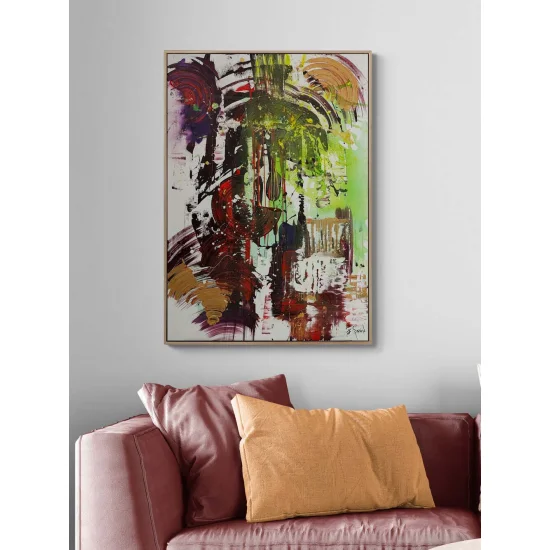 Renklerin Ardında Yağlı Boya Tablosu