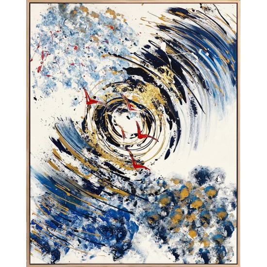 Uçuşun Ötesi Yağlı Boya Tablosu