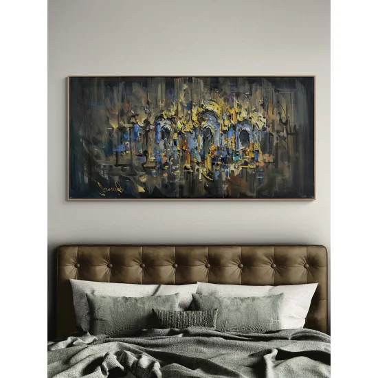 Biçimsiz Özgürlük Yağlı Boya Tablosu