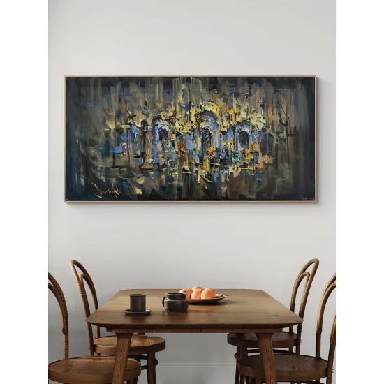 Biçimsiz Özgürlük Yağlı Boya Tablosu