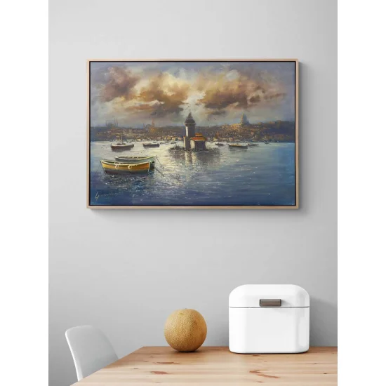 Kulede Biten Gün Yağlı Boya Tablosu