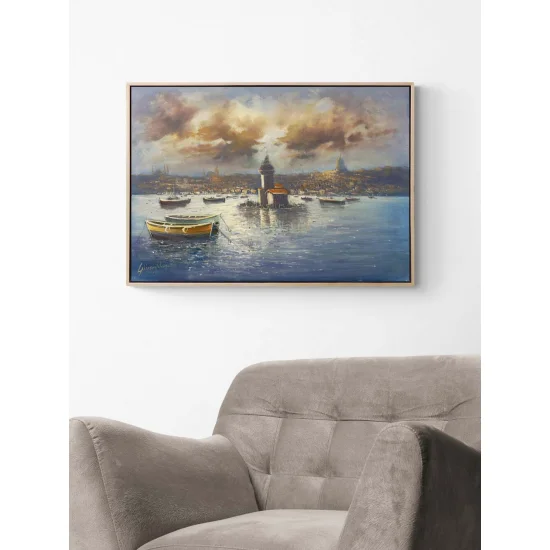 Kulede Biten Gün Yağlı Boya Tablosu