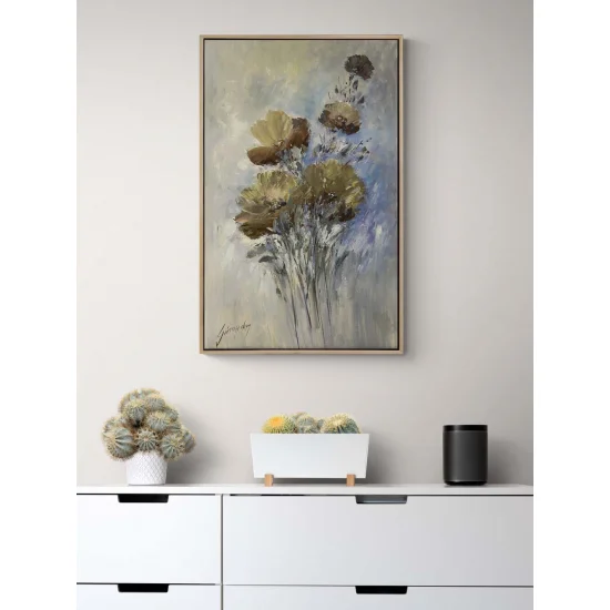 Anemone Flower Oil Painting