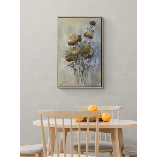 Anemone Flower Oil Painting