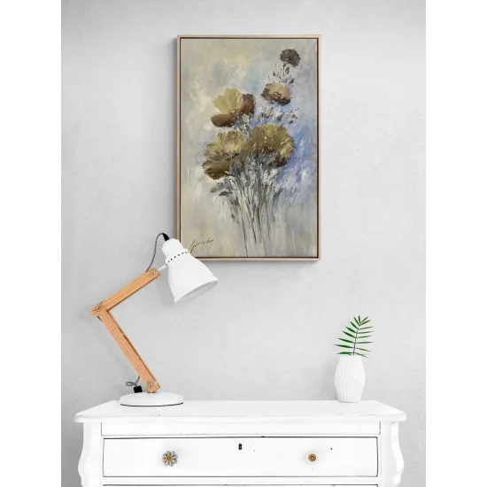 Anemone Flower Oil Painting