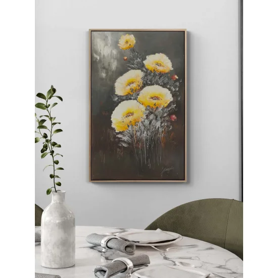 Morning Flowers Oil Painting