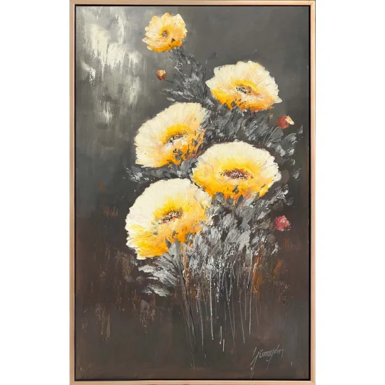 Morning Flowers Oil Painting