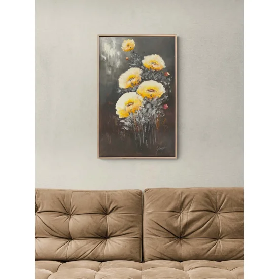 Morning Flowers Oil Painting