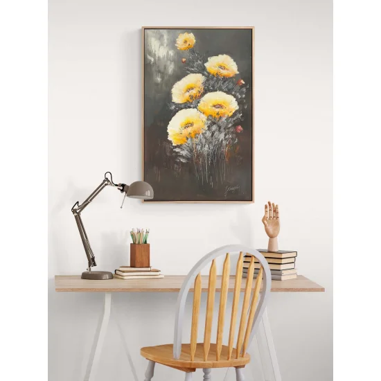 Morning Flowers Oil Painting