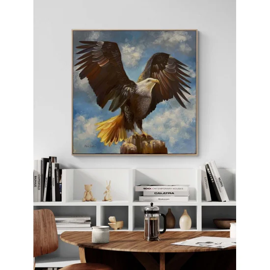 Kartalın Zirvesi Yağlı Boya Tablosu
