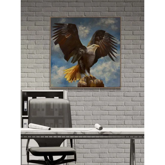 Kartalın Zirvesi Yağlı Boya Tablosu