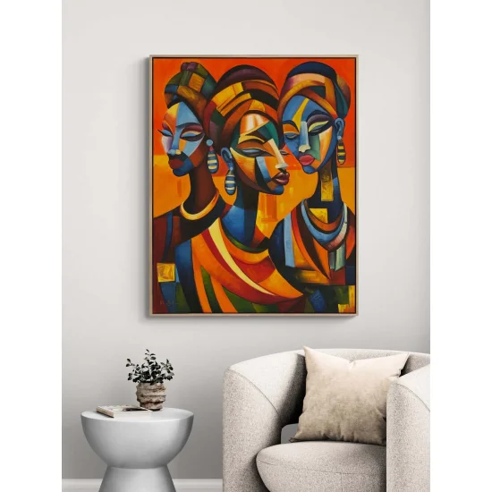 Güneşin Kızları Yağlı Boya Tablosu