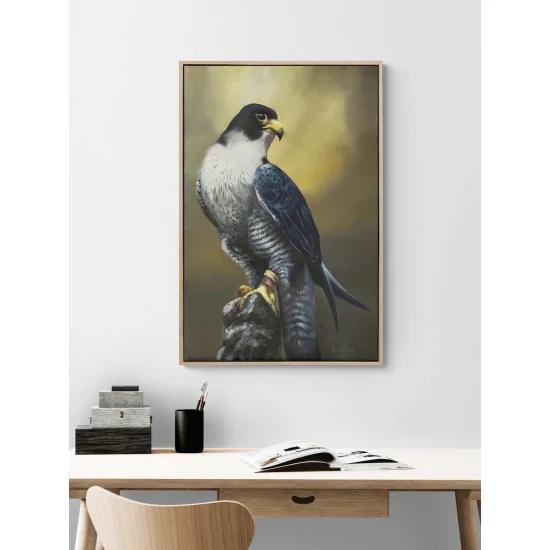 Doğan’ın Sessizliği Yağlı Boya Tablosu