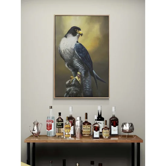 Doğan’ın Sessizliği Yağlı Boya Tablosu