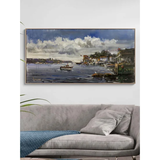 The Bosphorus from the Quay Oil Painting