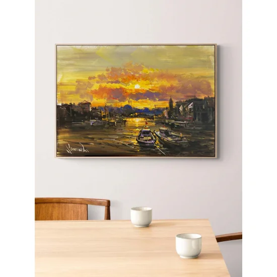 Toward Evening on the Bosphorus Oil Painting