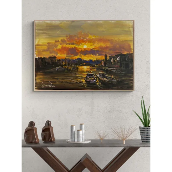 Toward Evening on the Bosphorus Oil Painting