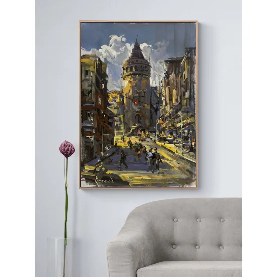 Galatanın Kalbi Yağlı Boya Tablosu