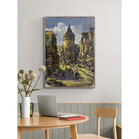 Galatanın Kalbi Yağlı Boya Tablosu