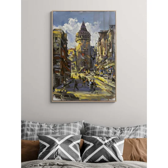 Galatanın Kalbi Yağlı Boya Tablosu