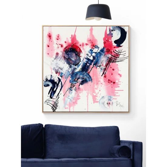 Rhythm of Light Oil Painting