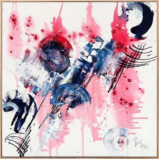 Rhythm of Light Oil Painting