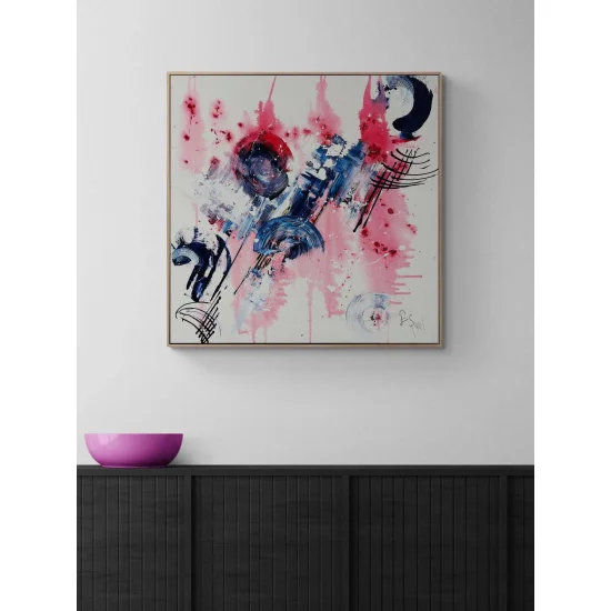 Rhythm of Light Oil Painting