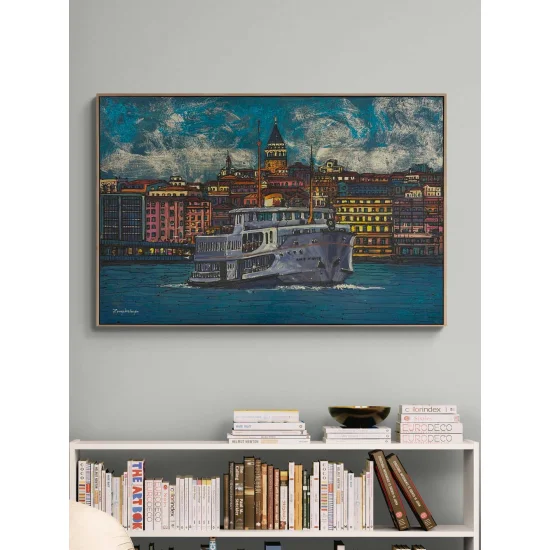 Barış Manço’nun İzinde Yağlı Boya Tablosu