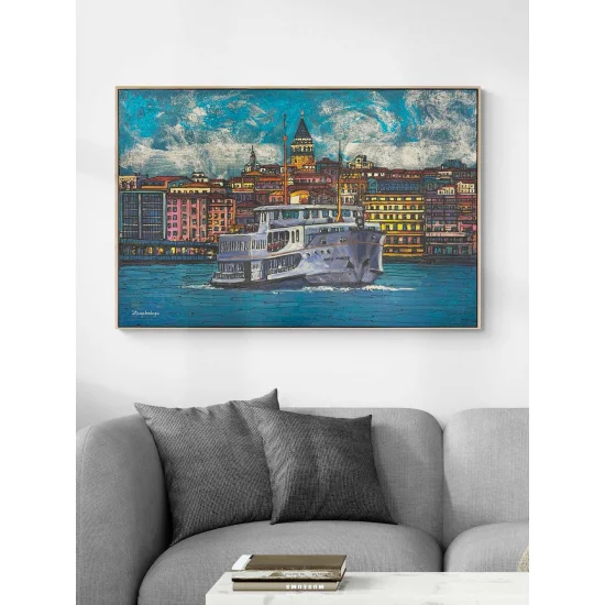 Barış Manço’nun İzinde Yağlı Boya Tablosu