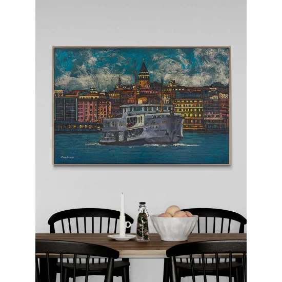 Barış Manço’nun İzinde Yağlı Boya Tablosu