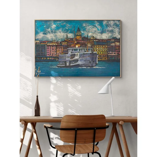 Barış Manço’nun İzinde Yağlı Boya Tablosu