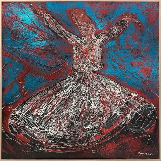 Journey in the Sky Oil Painting