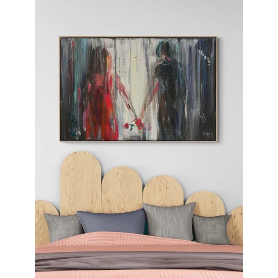 Time Passing Hand in Hand Oil Painting