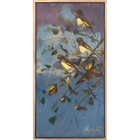 Baharın Habercisi Yağlı Boya Tablosu