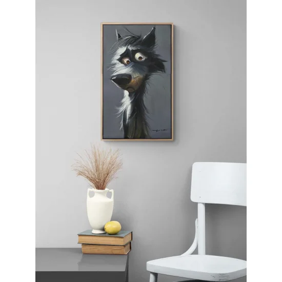 Silent Companion Oil Painting