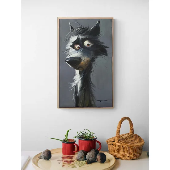 Silent Companion Oil Painting