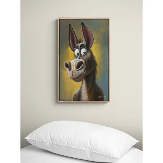 My Donkey Friend Oil Painting