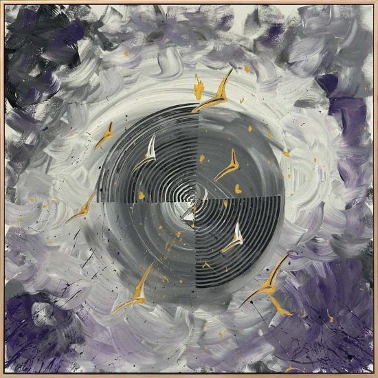 Gökyüzü Hikayesi Yağlı Boya Tablosu