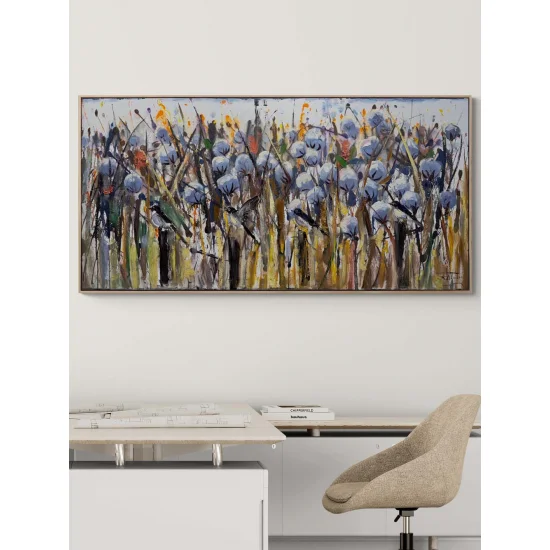 Fırçanın Baharı Yağlı Boya Tablosu