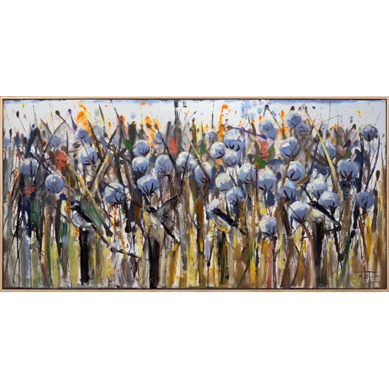 Fırçanın Baharı Yağlı Boya Tablosu