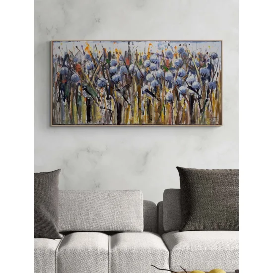 Fırçanın Baharı Yağlı Boya Tablosu