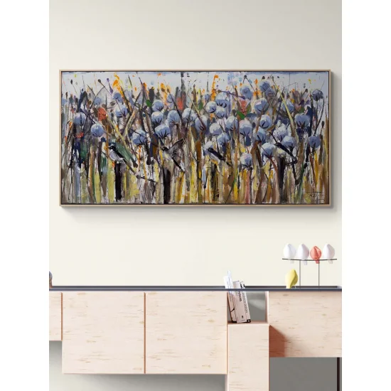 Fırçanın Baharı Yağlı Boya Tablosu