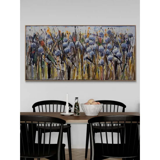 Fırçanın Baharı Yağlı Boya Tablosu