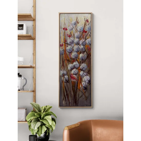 Tarlada Bir Düş Yağlı Boya Tablosu