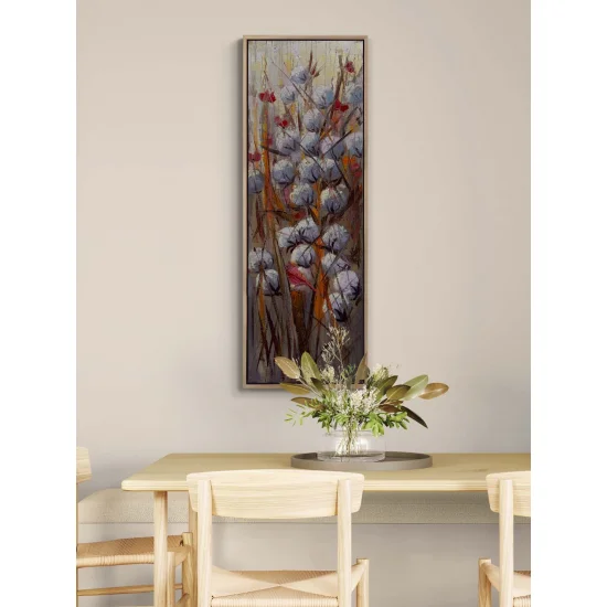 Tarlada Bir Düş Yağlı Boya Tablosu