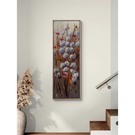 Tarlada Bir Düş Yağlı Boya Tablosu