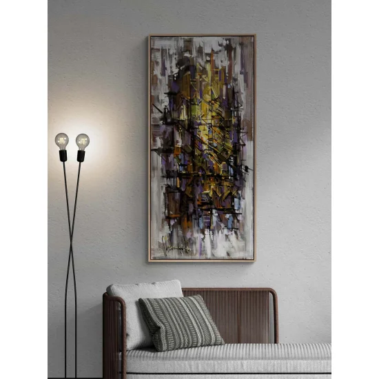 Bilinmeyen Bir His Yağlı Boya Tablosu