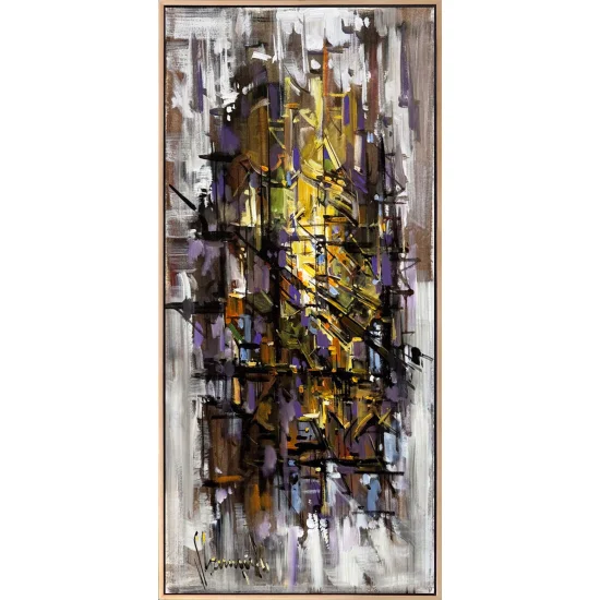 Bilinmeyen Bir His Yağlı Boya Tablosu